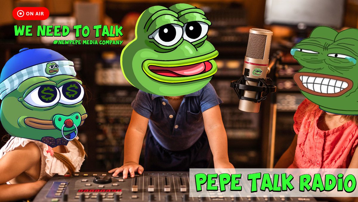 <a href="/SharksCoins/">SharksCoins 🦈 Gem Hunter</a> #NEWPEPE -ON AIR- A STAR IS BORN 🤩🐸💯🆕

Mcap: 230k / Liq: 130k 
 
SPACES IN 2 HOURS - NEW BIG ANNOUNCEMENT  x.com/i/spaces/1YqKD…… 

Ecosystem getting bigger 
pepetalkradio.com 

Dev and community are pushing 

#eth #1000x
