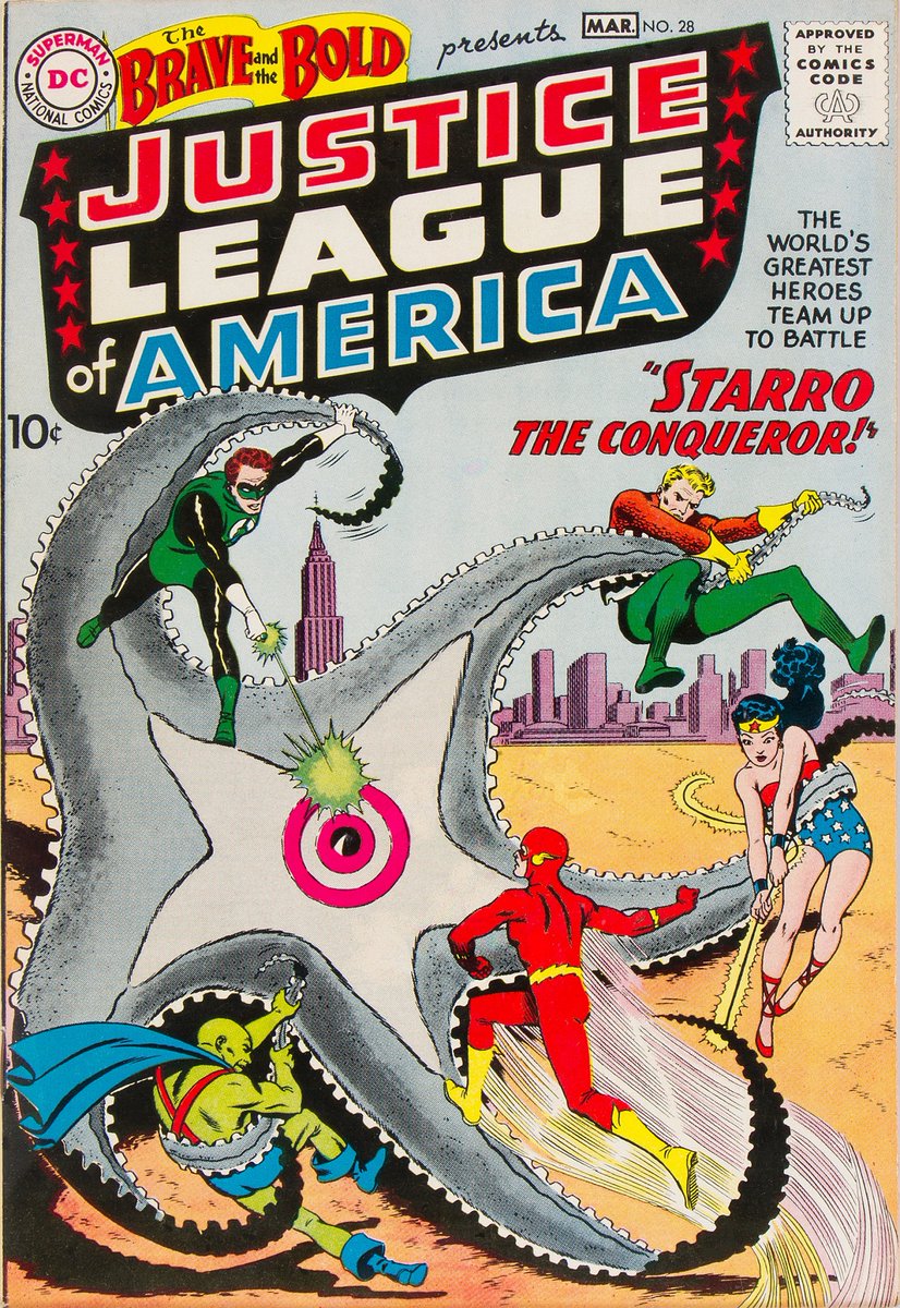 COMICS WANTED! @HakesAuctions is looking for #comicbooks & we want your copy of #BraveAndTheBold #28, the debut of the #JusticeLeague! Contact Hake's today! #DCComics #JusticeLeagueOfAmerica #JLA #WonderWoman #Flash #GreenLantern #Aquaman #MartianManhunter #comics #collector