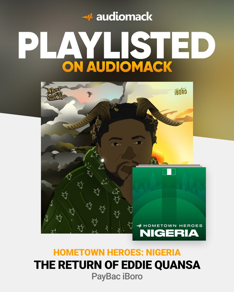 LookatPayBac's tweet photo. Audiomack showing us love 🥹🐐❤️ #WAGDELUXE @audiomackafrica https://t.co/BPu1AtOrp1