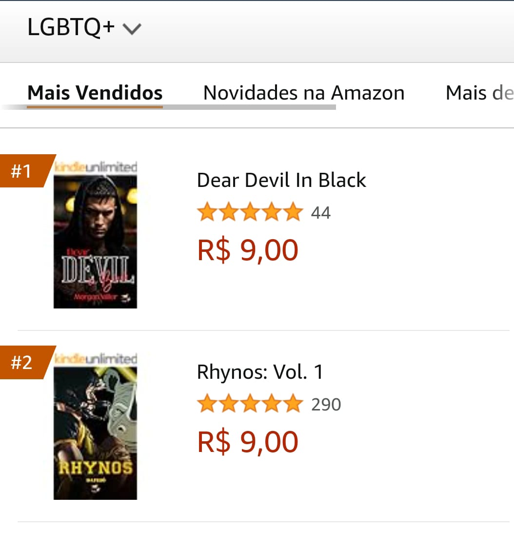 EditoraCaliope's tweet photo. E duas categorias na Amazon estão com 1° e 2° lugares ocupadas por livros da Calíope. Parabéns @morgmllr e @isafeijo
#Gay #LGBT #rankingAmazon https://t.co/exM0ra27C3