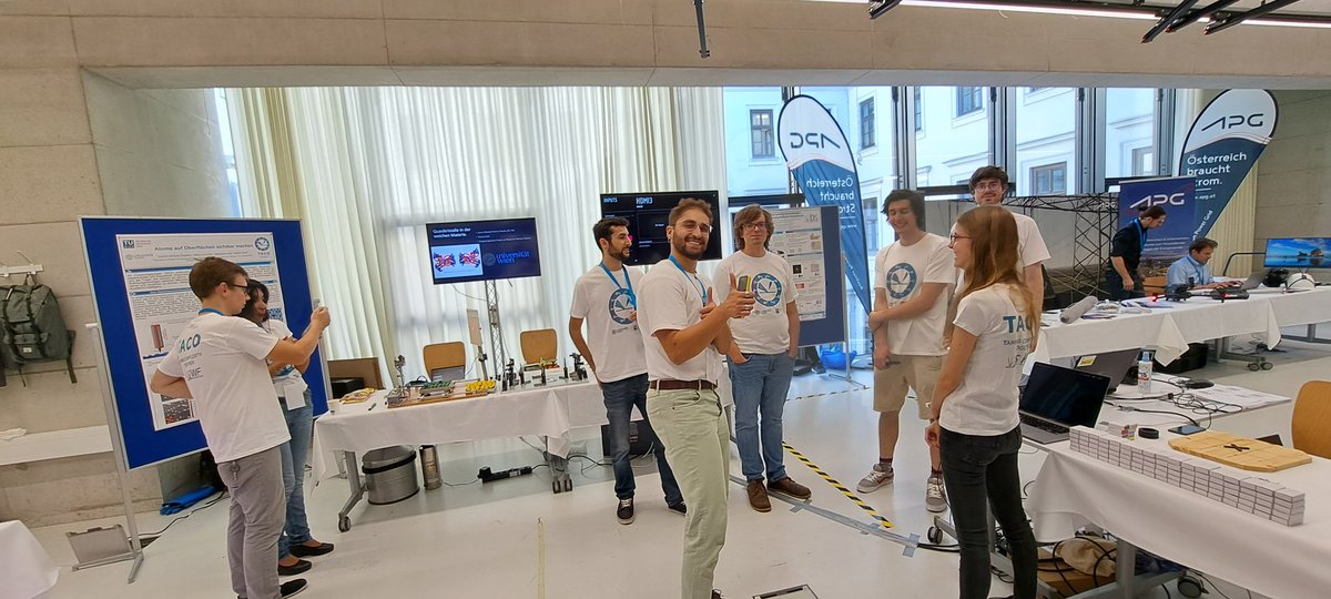 TACO: Taming Complexity in Materials Modeling (@taco_oxides) on Twitter photo Many young TACO scientists are waiting for YOU at the #EuropeanResearchersNight in #Vienna! With <a href="/IvonneEVentura1/">Ivonne Elizabeth Ventura Rosales</a> <a href="/Luigi__Ranalli/">Luigi Ranalli</a>. Many young TACO scientists are waiting for YOU at the #EuropeanResearchersNight in #Vienna! With <a href="/IvonneEVentura1/">Ivonne Elizabeth Ventura Rosales</a> <a href="/Luigi__Ranalli/">Luigi Ranalli</a>.