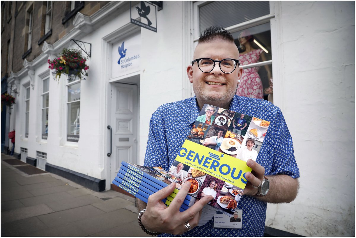 artisanpr's tweet image. Bursting with mouthwatering, user-friendly recipes from celebs, sports stars and businesses, @StColumbas Hospice Care's new cook book, 'Generous', is now on sale in its #Haddington store and online shop.stcolumbashospice.org.uk/products/gener…