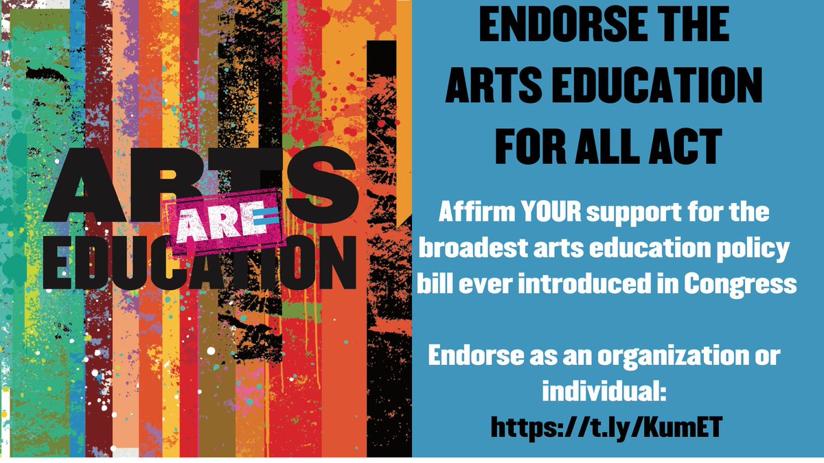 Arts ARE Education tweet media