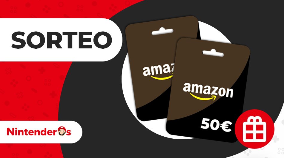 Nintenderos's tweet photo. ¡Sorteamos 2 tarjetas regalo de 50€ de Amazon!

1⃣ Síguenos (@Nintenderos) y RT aquí 
2⃣ Suscríbete a nuestro canal de YouTube: https://t.co/WJnZUkoOzA

¡Suerte! - https://t.co/pDfrxC894u https://t.co/sNbDhmzxST