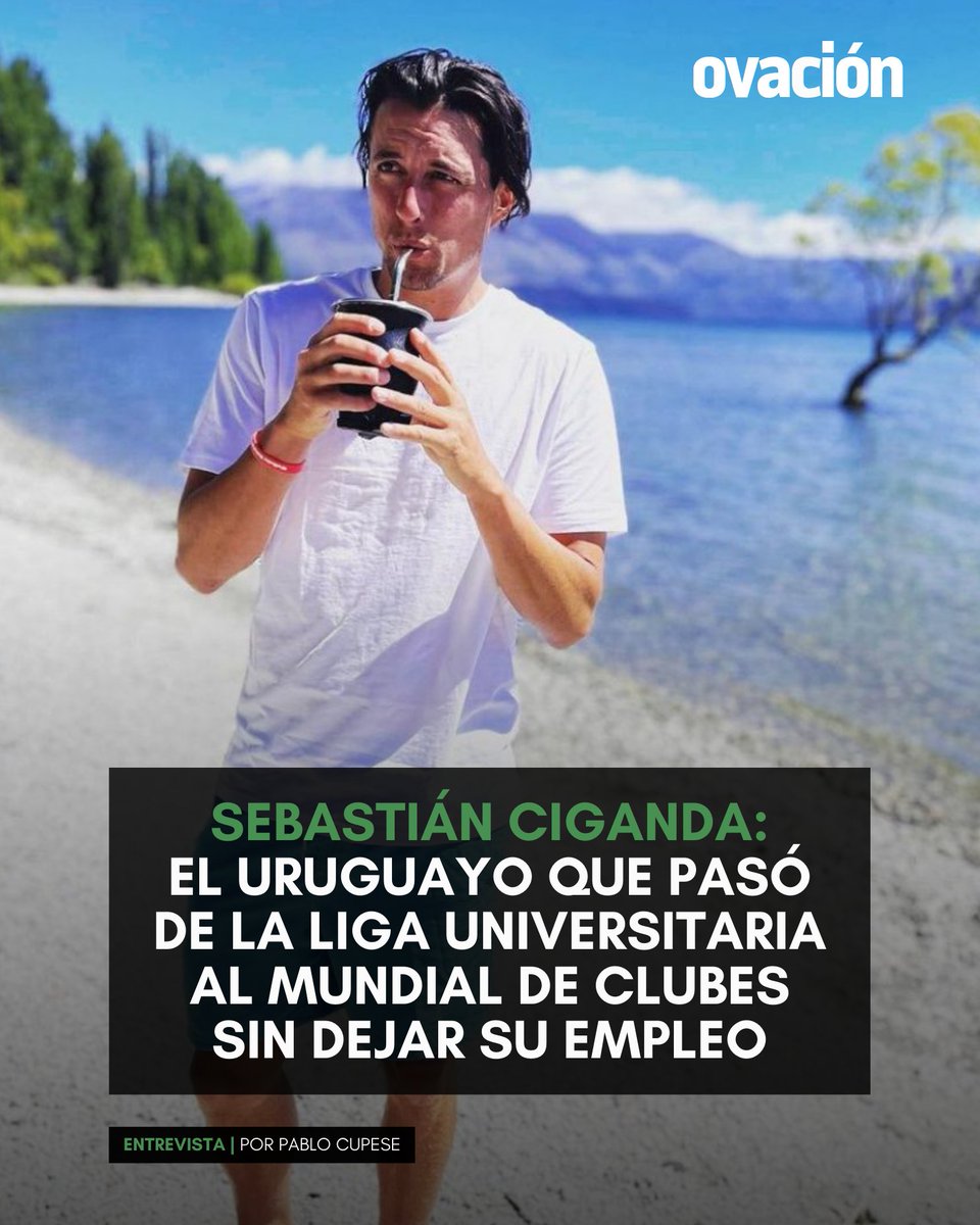 Sebastián Ciganda: el uruguayo que pasó de la Liga Universitaria al Mundial de Clubes sin dejar su empleo

ovacion.uy/44sVNE3p