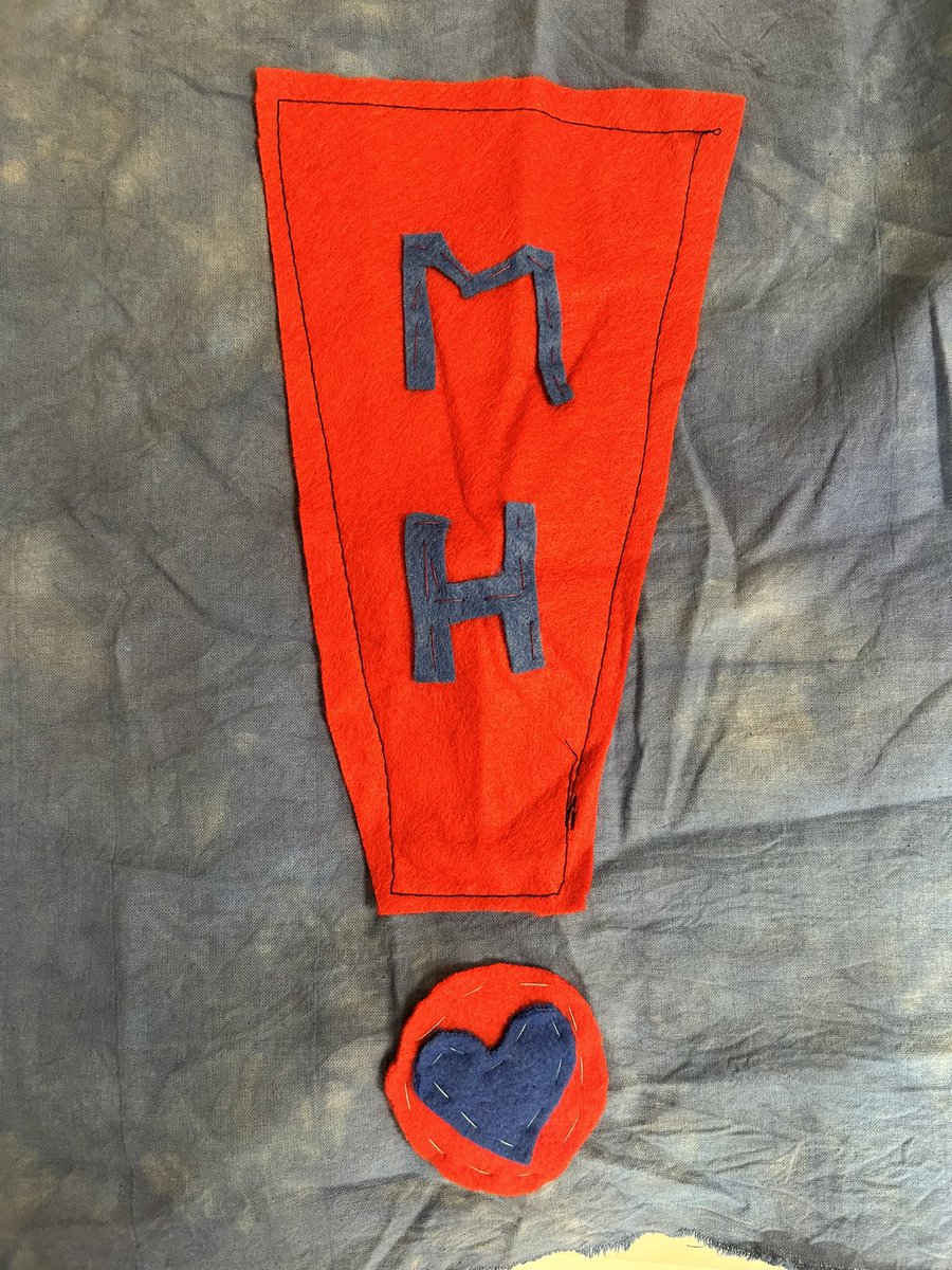 MissIgnateArt's tweet photo. Work of the Week this week is this lovely cushion cover from Year 7 Mason! Using a combination of hand sewing and machine! Well done! #WorkOfTheWeek https://t.co/bEFkkFwltJ