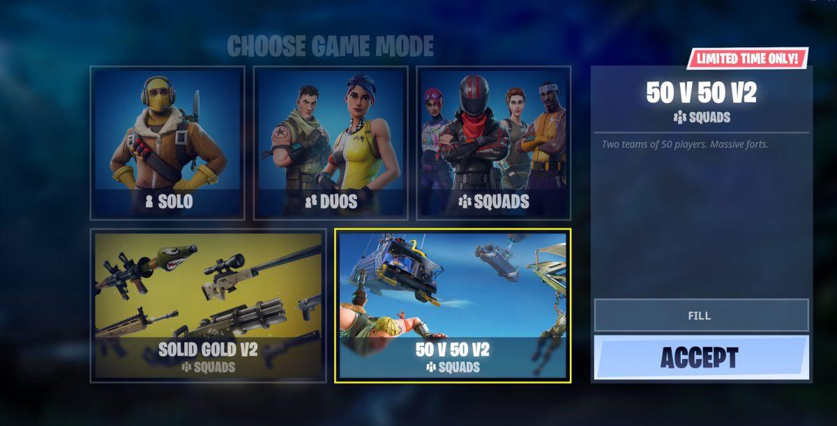 You can ONLY like this Tweet if you remember the 50 V 50 Gamemode 💔 #Fortnite