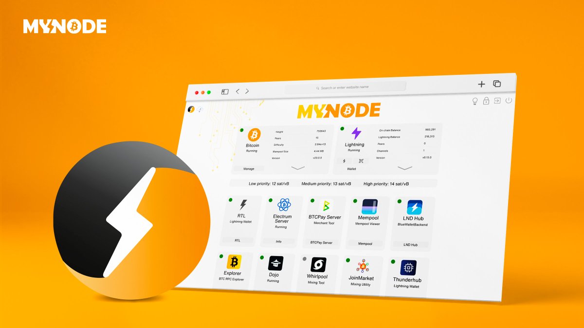 mynodebtc's tweet image. Experience the full potential of #Bitcoin with #MyNode Premium!🚀

One-click upgrades, 1yr Premium Support, Remote Access, BTC Pay Server &amp;amp; more!

Get it now!💪
mynodebtc.com/products/premi…