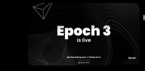 cryptoskunkwork's tweet photo. 7pm is the time. Epoch 3 is the name
$tip @tipcoineth https://t.co/K4TdTtr8ZJ