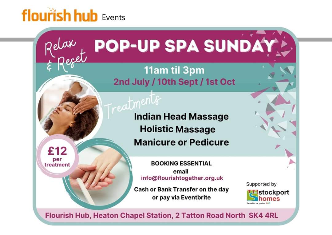Nickala5's tweet photo. We're proud to be included in this year's @PostNewsGM Heart of the Heatons festival- see more about it via the events menu here: https://t.co/PdsVrR1wxT 

Our #PopupSpa this Sunday falls within the festival window! See more about that here: https://t.co/NpUURDAzow https://t.co/kZBlmqmsej