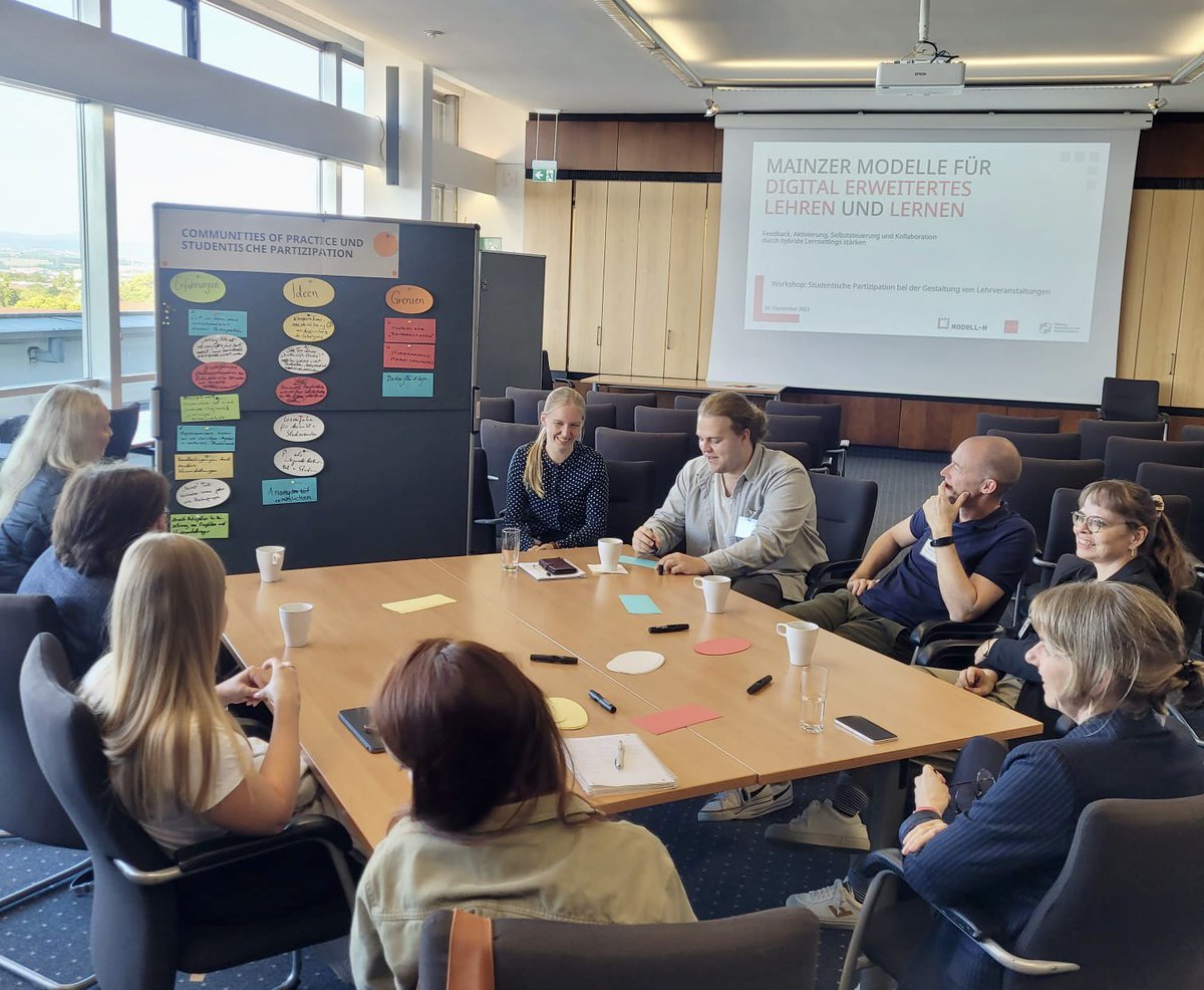 ModeLL-M (@modell_m21) on Twitter photo 🎓Spannender Austausch! Unser Workshop zur studentischen Partizipation,gemeinsam mit dem Schwesterprojekt BiLinked (Uni Bielefeld), fand am 26.09. statt. Vielen Dank an alle Teilnehmenden für die inspirierenden Gespräche und Ideen!💡#studentischePartizipation #BiLinked #Workshop 🎓Spannender Austausch! Unser Workshop zur studentischen Partizipation,gemeinsam mit dem Schwesterprojekt BiLinked (Uni Bielefeld), fand am 26.09. statt. Vielen Dank an alle Teilnehmenden für die inspirierenden Gespräche und Ideen!💡#studentischePartizipation #BiLinked #Workshop