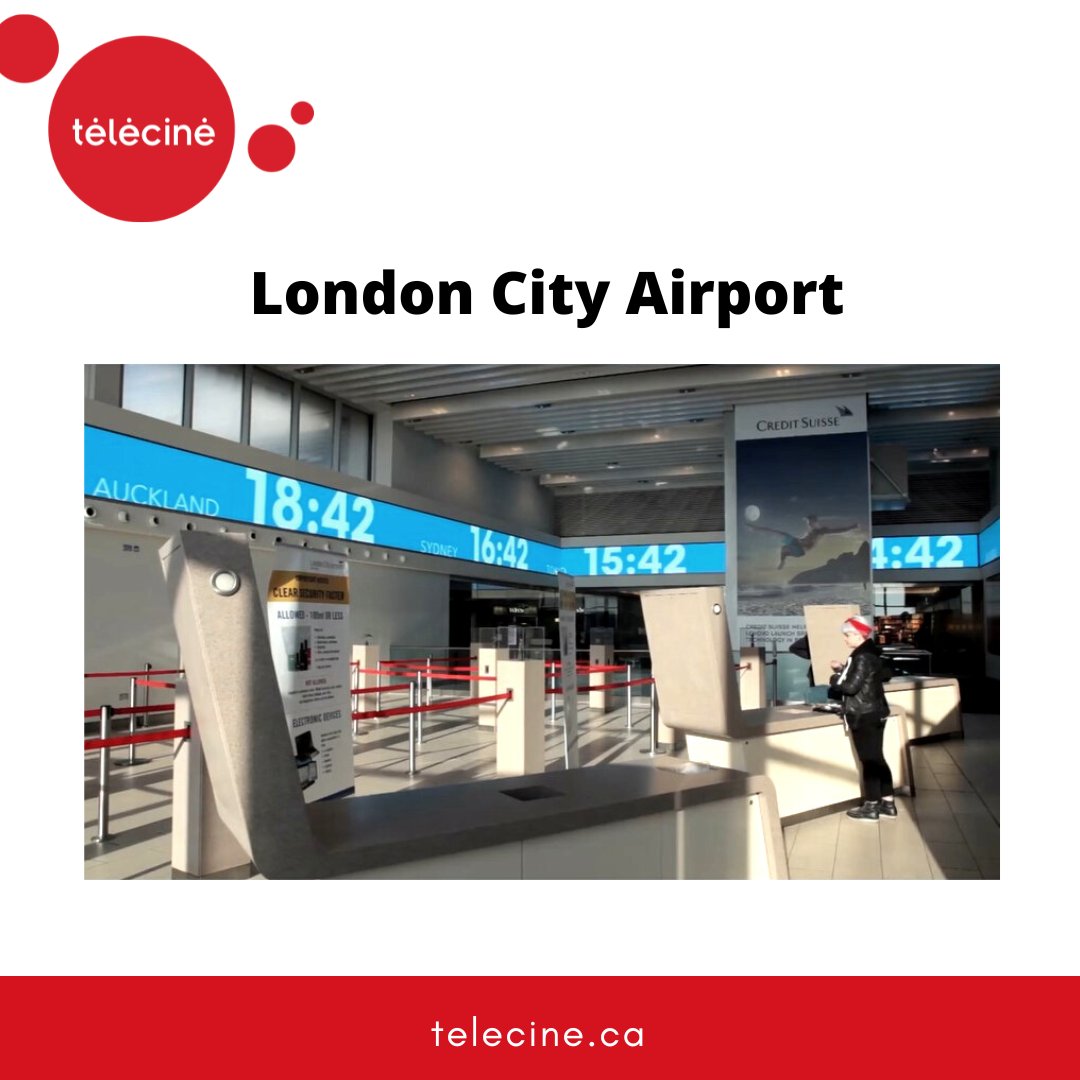 TelecineSignage's tweet image. Telecine&apos;s partnership with London City Airport offers a behind-the-scenes glimpse into the aviation world. Get set to explore captivating stories, meet aviation experts, &amp;amp; uncover innovations shaping the future of travel!

ow.ly/yw5650POV7L

#AllAboutContent #Telecine #DSE