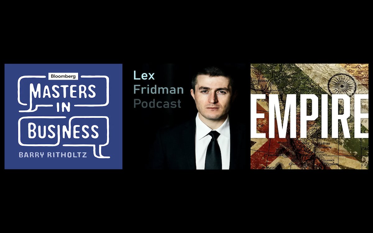 Sampath (@sampathstech) on Twitter photo If you know me, you know I’m a big fan of consuming media. With #InternationalPodcastDay tomorrow, I’d like to share a few I’ve been listening to lately:
🎙️ <a href="/Ritholtz/">Barry Ritholtz</a>'s Masters in Business
🎙️ <a href="/lexfridman/">Lex Fridman</a> Podcast
🎙️ <a href="/EmpirePodUK/">Empire Podcast</a> If you know me, you know I’m a big fan of consuming media. With #InternationalPodcastDay tomorrow, I’d like to share a few I’ve been listening to lately:
🎙️ <a href="/Ritholtz/">Barry Ritholtz</a>'s Masters in Business
🎙️ <a href="/lexfridman/">Lex Fridman</a> Podcast
🎙️ <a href="/EmpirePodUK/">Empire Podcast</a>
