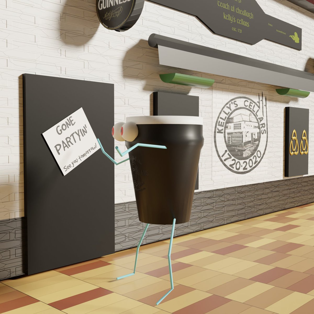 Kelly's Cellars tweet media