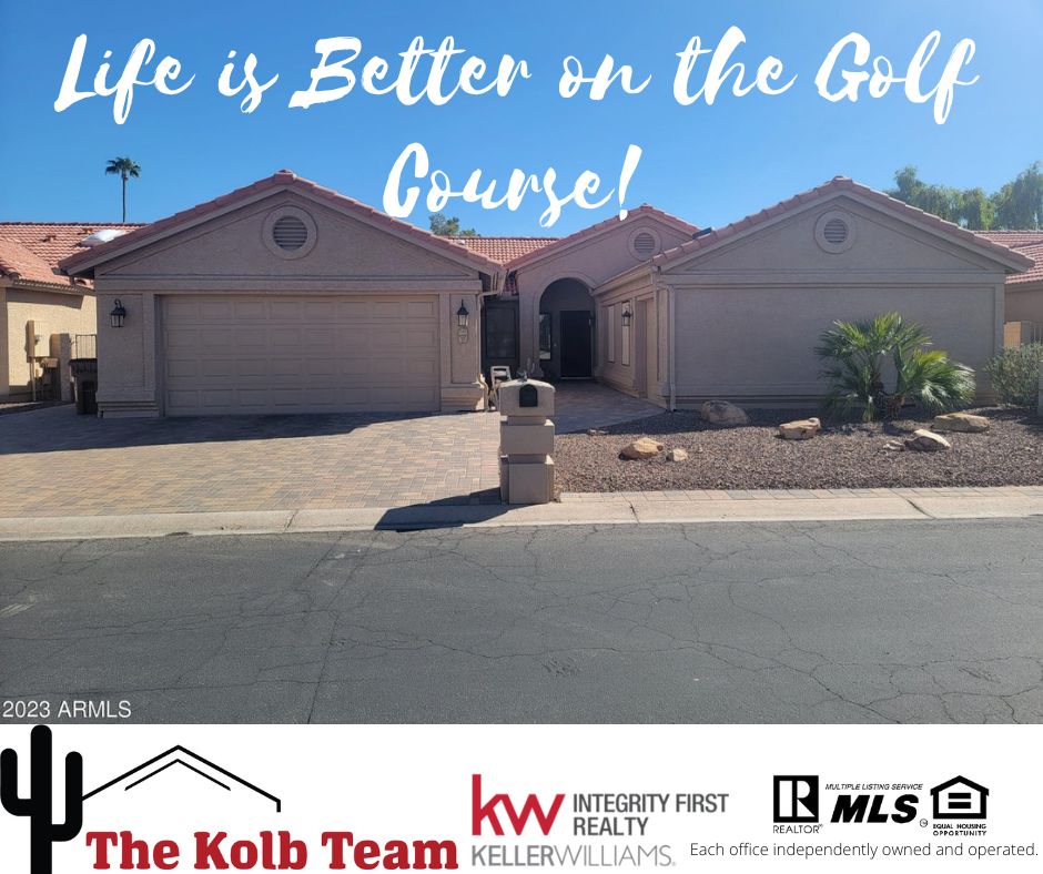 Trishkolb's tweet photo. NEW ROOF AND AC.  Life is better on the golf course! Expanded #3BR, #2BA Palacia Plus model in the lovely active adult community of Palo Verde in Sun Lakes. Check it out.#thekolbteam 👉 https://t.co/DlqVTtLRZn https://t.co/tRW1KZotY7