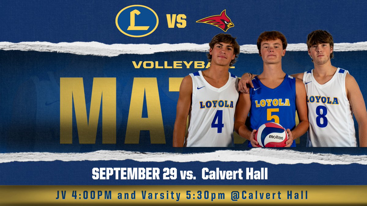 VolleyballDons's tweet photo. The Volleyball Dons take on the Hall today starting at 4pm! #RollDonsRoll #AMDG #MenForOthers https://t.co/IS9cB3Q4Pp