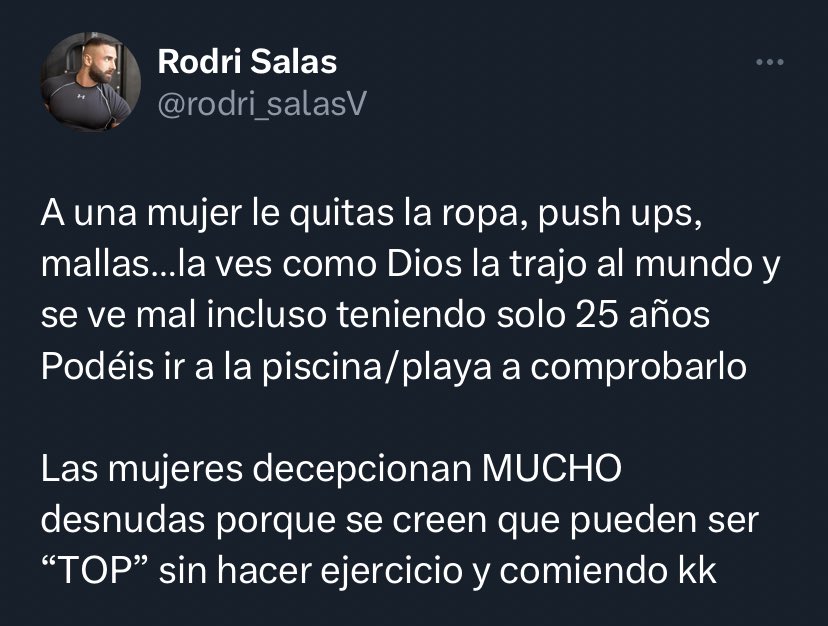Juan_Naranjo_'s tweet photo. A nadie le gustan tan poco las mujeres como a algunos hombres hetero. https://t.co/0hkZt8LpKN