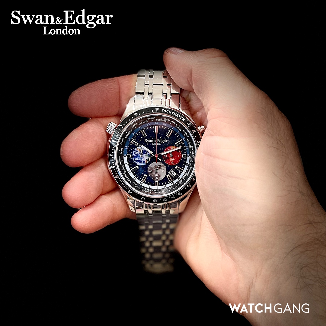 The Swan & Edgar World Timer Mechanical Quartz | Retail Price $285 ⌚️