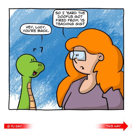 FlattBear's tweet photo. Exit... Stage Right, Even #flattbear #comics #comicstrip #humor https://t.co/HqkGe5XwEN