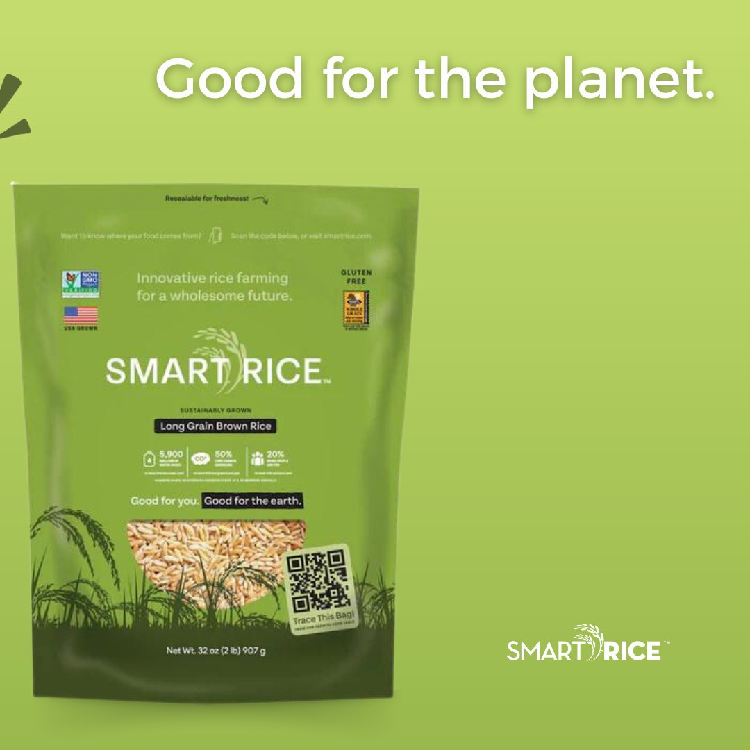 Cultivating a brighter, sustainable future, one grain at a time. At SmartRice, we're committed to eco-friendly #farming practices that nourish the Earth and provide you with the finest rice. Explore the taste of #sustainability at SmartRice.com! 🌱🌾

#sustainable
