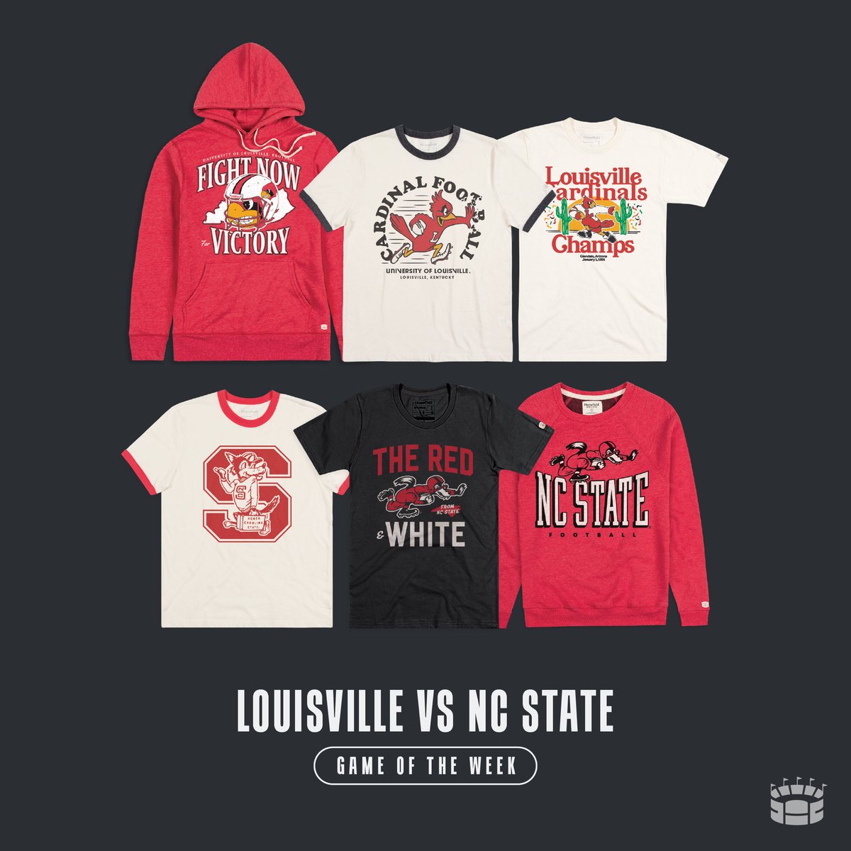 Homefield Louisville Football Fight Now for Victory Hoodie