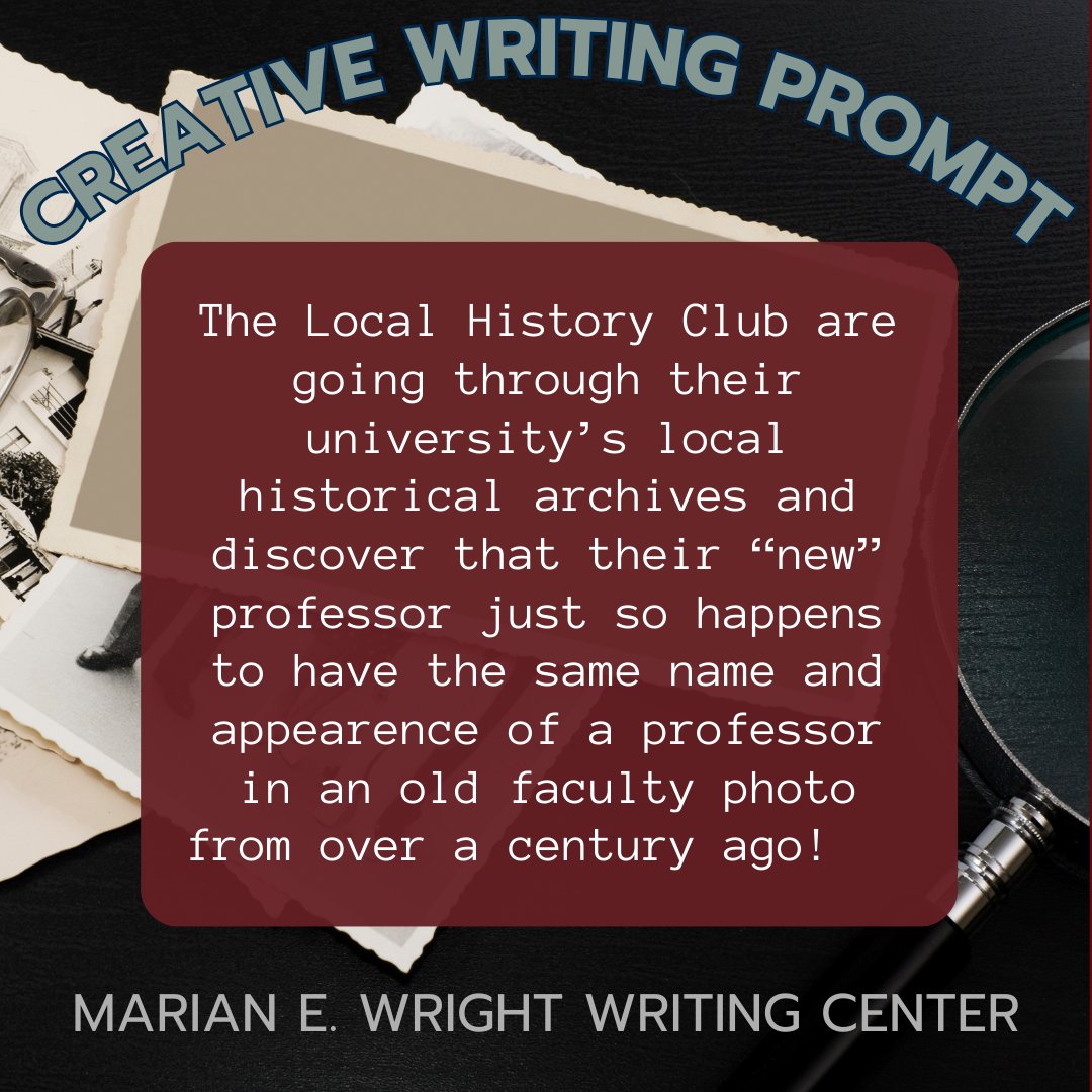 UMFlintWC's tweet photo. Like the click of a camera, Sept. is over so soon! 📸
We hope you solved the mystery of what to write! 📝 https://t.co/r3Iavh3aTi