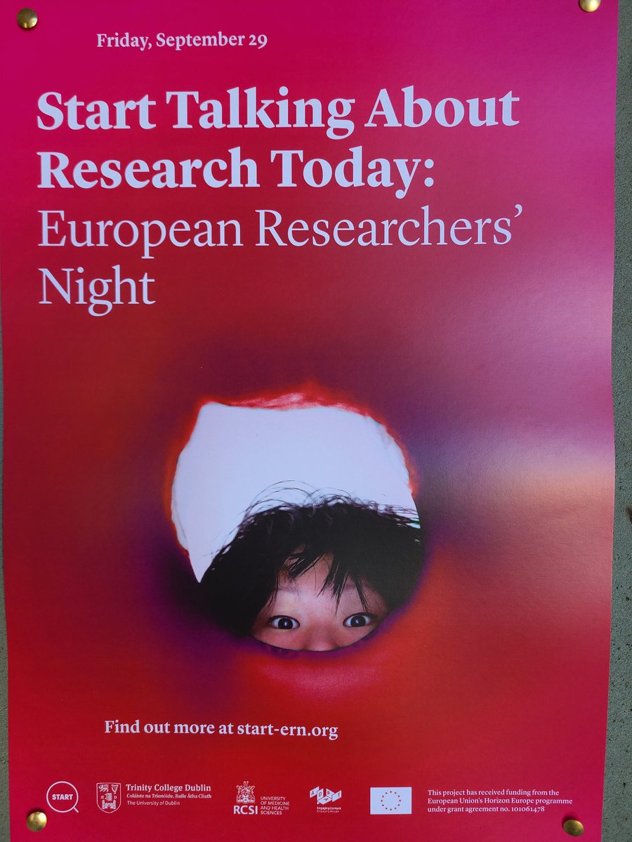 MarieS-Curie Ireland (@mariescurie_ire) on Twitter photo We're delighted to be away from the office and at the <a href="/MSCActions/">Marie Skłodowska-Curie Actions</a> <a href="/START_ERN/">Start Talking About Research Today</a> European Researchers' Night in <a href="/tcddublin/">Trinity College Dublin</a>. If you're around the front square, come say hi!
<a href="/mariescurie_ire/">MarieS-Curie Ireland</a> is supported by <a href="/IrishResearch/">We are now Research Ireland</a> #loveirishresearch We're delighted to be away from the office and at the <a href="/MSCActions/">Marie Skłodowska-Curie Actions</a> <a href="/START_ERN/">Start Talking About Research Today</a> European Researchers' Night in <a href="/tcddublin/">Trinity College Dublin</a>. If you're around the front square, come say hi!
<a href="/mariescurie_ire/">MarieS-Curie Ireland</a> is supported by <a href="/IrishResearch/">We are now Research Ireland</a> #loveirishresearch