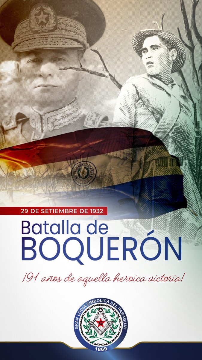 granlogiapy's tweet photo. Un día como hoy de 1932 el ejército paraguayo reconquistaba el fortín Boquerón durante la guerra del Chaco. 🏅🇵🇾
#Boqueron #Paraguay #SoyGLSP #SoyRegular https://t.co/iCBC7EBDDG