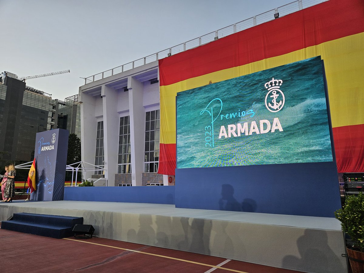 Luis Furnells Abaunz (@luisfurnells) on Twitter photo Un placer asistir a #PremiosArmada2023. Enhorabuena a los galardonados.
Gran contribución de <a href="/Armada_esp/">Armada</a> a la cultura naval de España y de todas las autoridades de <a href="/Defensagob/">Ministerio Defensa</a> que mostraron su apoyo, como la ministra Robles, SEDEF <a href="/AmparoValcarce1/">Amparo Valcarce 🇪🇸</a> y directora de #CNI Casteleiro. Un placer asistir a #PremiosArmada2023. Enhorabuena a los galardonados.
Gran contribución de <a href="/Armada_esp/">Armada</a> a la cultura naval de España y de todas las autoridades de <a href="/Defensagob/">Ministerio Defensa</a> que mostraron su apoyo, como la ministra Robles, SEDEF <a href="/AmparoValcarce1/">Amparo Valcarce 🇪🇸</a> y directora de #CNI Casteleiro.