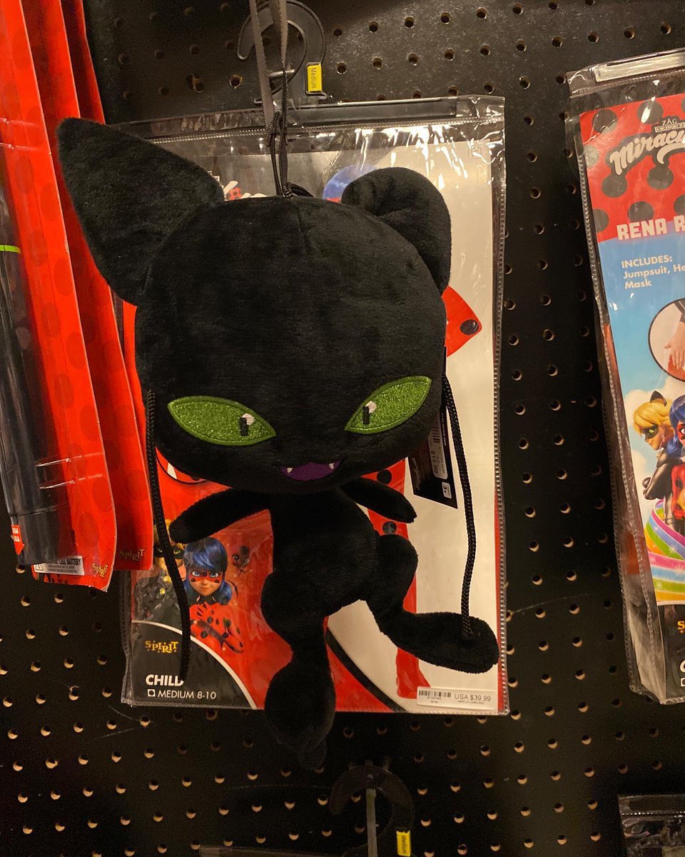 ladyblognewss's tweet photo. The new @SpiritHalloween Kwami plushies spotted by livelaughladrien. https://t.co/ABIQJgdsxA