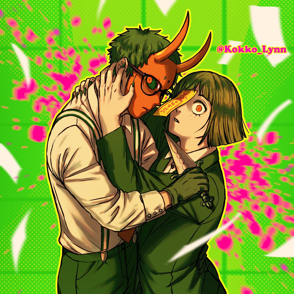 kokko_lynn's tweet photo. I didn't like how I colored the old one so I re-colored it and also made Kate's hair shorter
#YuppiePsycho #YuppiePsychofanart #Brianpasternack #katehicks #Mrdevil
@baroquedecay https://t.co/kui0inOHqQ