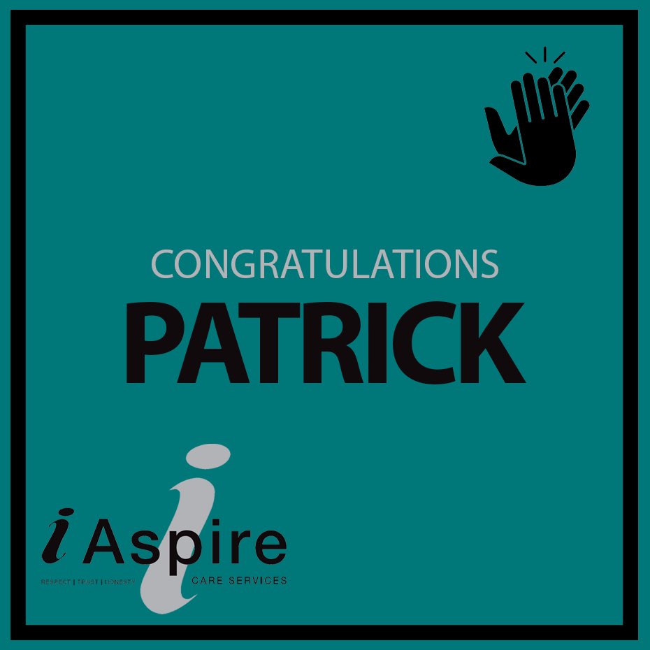 A huge congratulations to the wonderful Patrick who has rightfully been promoted to Operations Manager of our individual support service. Patrick joined us back in February and has consistently demonstrated his passion for results driven care. #supportedliving #individualsupport