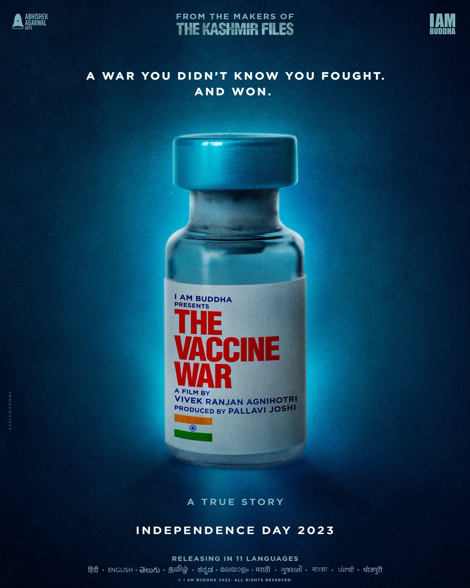 The Vaccine War #hindimovie Good Movie is a must watch. The performances of @GirijaOak @raimasen aand @gowda_sapthami 
are simply perfect and @nanapatekar
goes even above and beyond that level of perfection. @vivekagnihotri  once again shows his metal as a fine director.