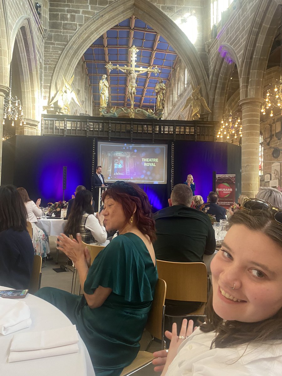 Wow we only went and won Best Charity of the year award <a href="/WakefieldBID/">Wakefield BID</a> <a href="/trwakefield/">Theatre Royal Wakefield</a>