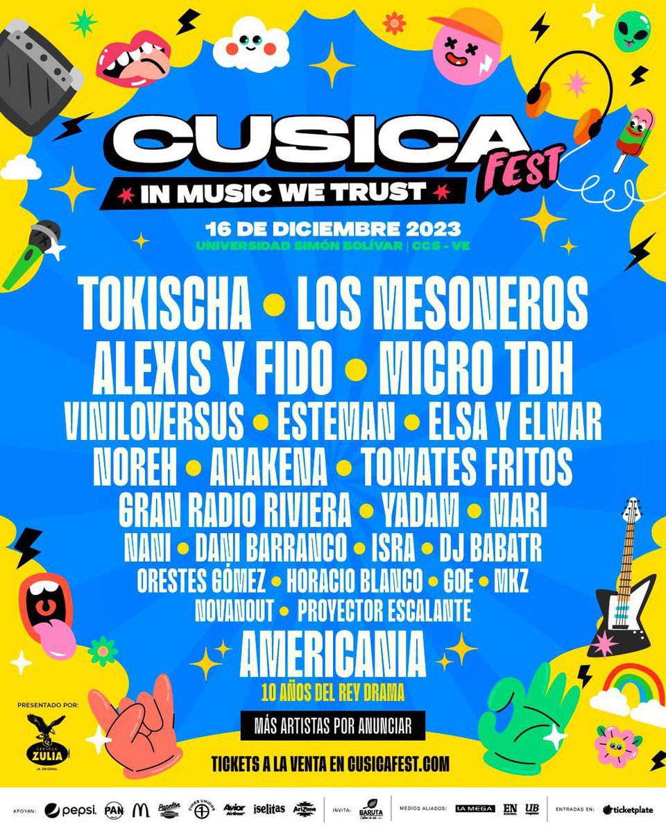 estendenciavzl's tweet photo. "Tokischa" cantante dominicana

Es tendencia porque confirmó que vendrá a presentarse a Venezuela el próximo 16 de Diciembre en el Cusica Fest 2023

Además filtró el lineup completo del festival https://t.co/gJMuBrB4x9