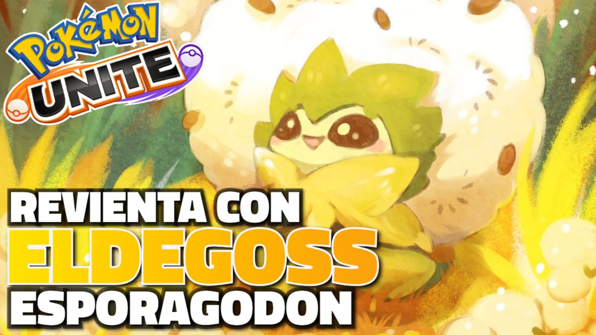 sponmz's tweet photo. ELDEGOD!!! la MEJOR BUILD de ELDEGOSS😱💥​Pokemon Unite 

🔴https://t.co/LqHknKAEhS🔴

#PokemonUNITE https://t.co/1woU6fyAf2