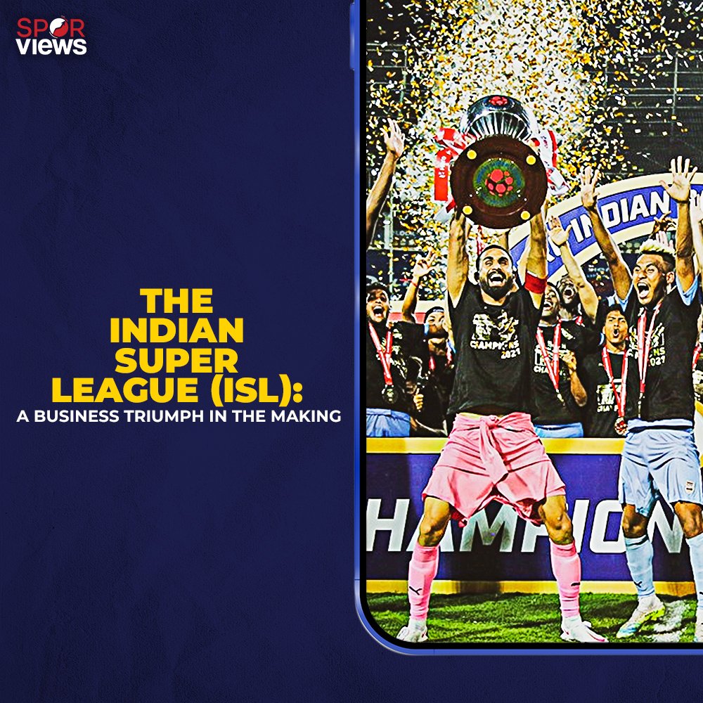 sporviews's tweet photo. 🏆⚽ The Indian Super League: Where football meets business excellence!

https://t.co/tjmkCSD4ZE

#ISL #IndianSuperLeague #ISLSuccess #SportsBusiness #Sporviews https://t.co/LVa7eusdS9