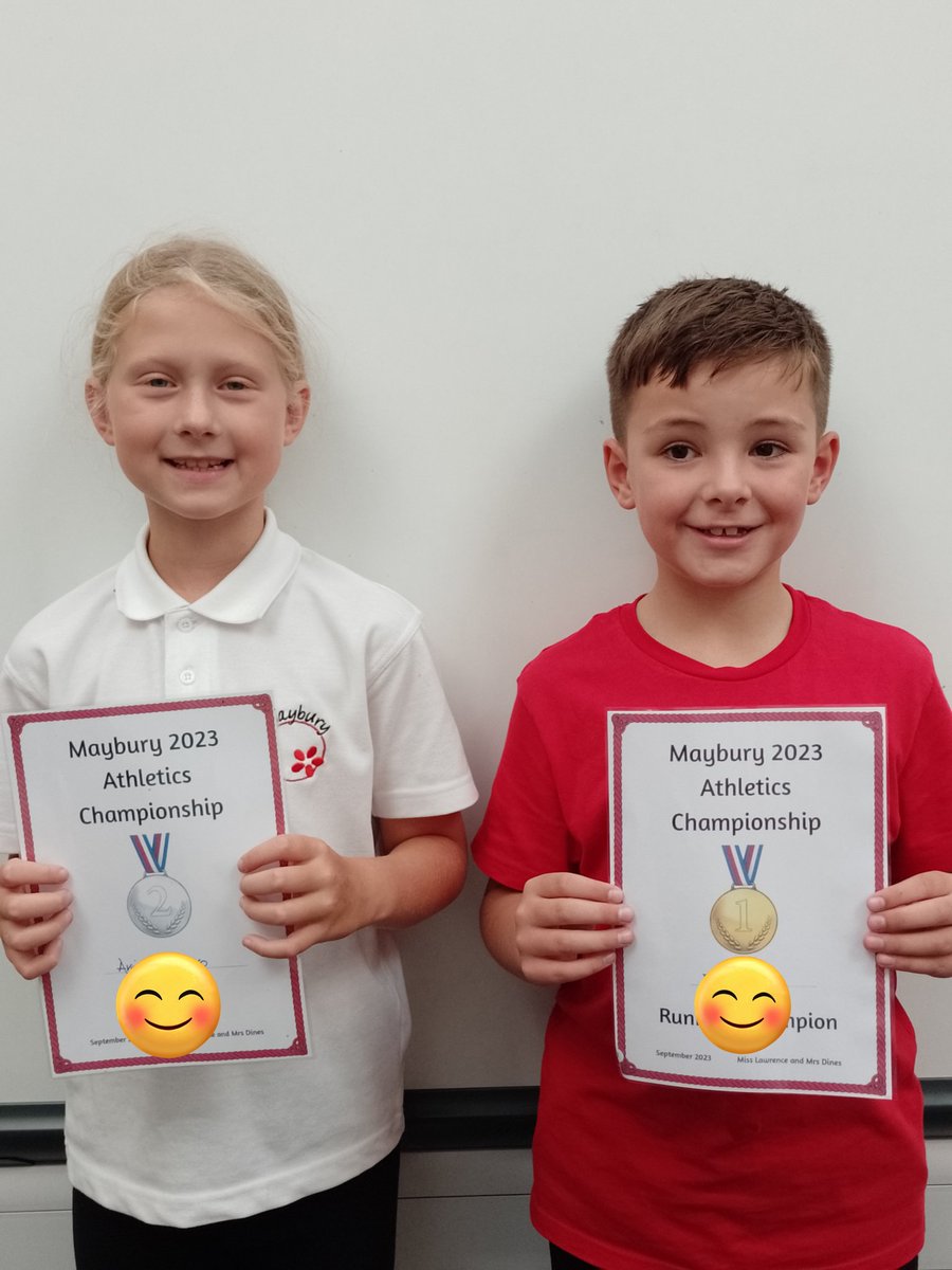maybury_class2's tweet photo. Well done to our Maybury Athletics Champions from across the school! 🏆@het https://t.co/eWmVy2SnoP