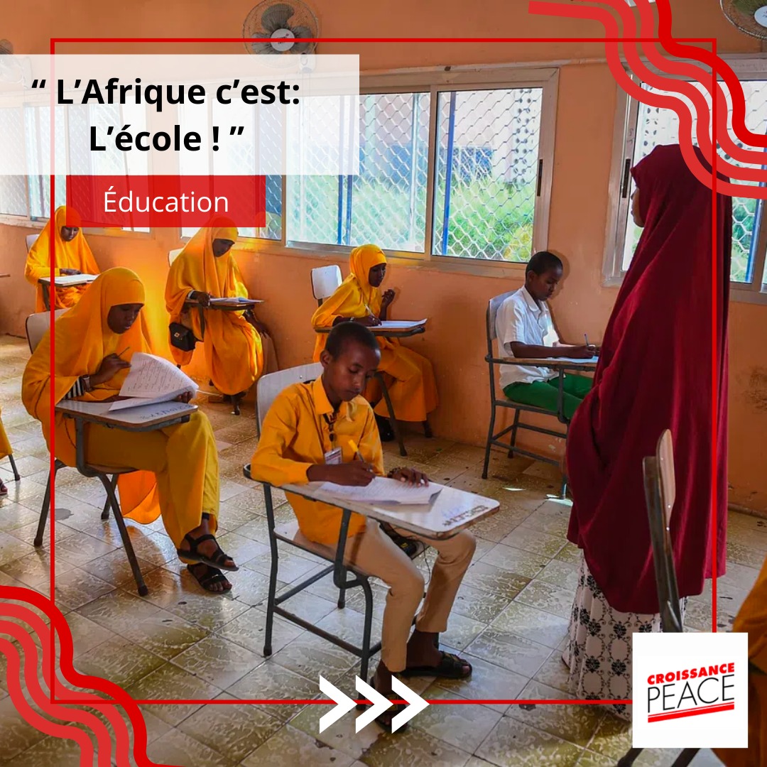 CroissancePEACE's tweet photo. “ L’Afrique c’est: L’école ! ”

Source: 
https://t.co/gssD884uQr

À très bientôt pour une nouvelle actualité ! https://t.co/LGvHfyxI2U
