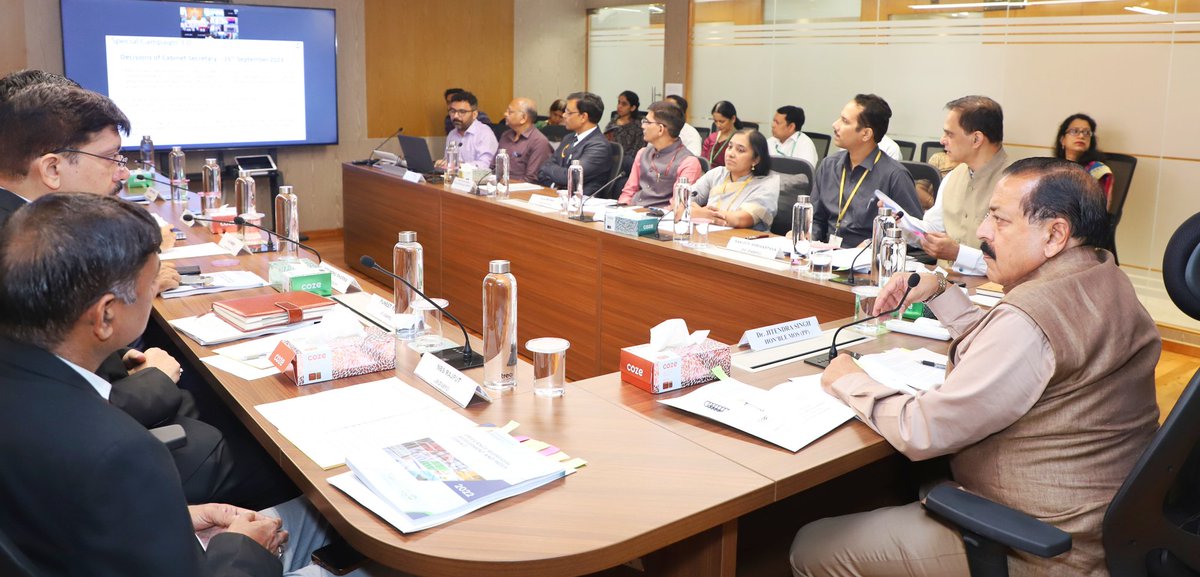 DrJitendraSingh's tweet photo. First of its kind Artificial Intelligence driven initiative.”Intelligent” Grievance Monitoring System (IGMS) 2.0 Public Grievance portal launched. Provision of Automated Analysis in
1/2 https://t.co/HpvLesKBfS