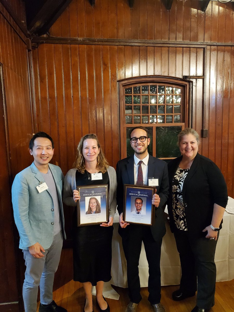 Congrats to @Brown_Emergency fellow @AnitaKnopov, faculty Katelyn Moretti, and @BrownEMRes DEI Chief Fahad Ali for receiving the Rhode Island Medical Society 4 under 40 award! google.com/amp/s/pbn.com/…