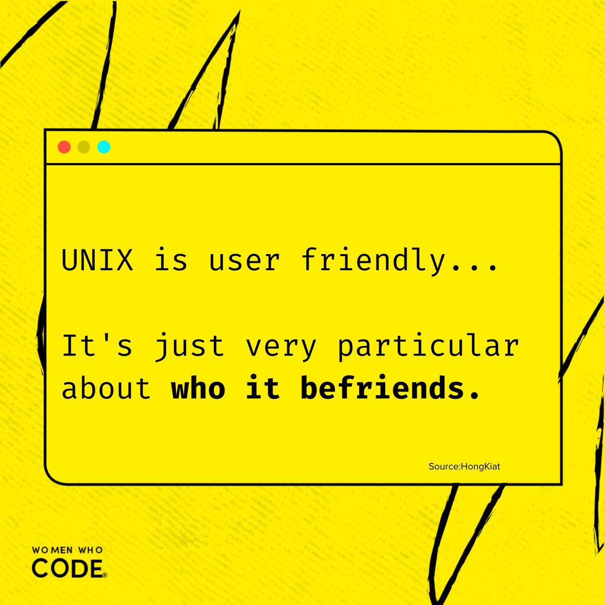WomenWhoCode's tweet photo. *TWEETTYPE html
<html>
<head>
<title> Friday is for #FunWithCode </title>
</head>
<h1> Stop scrolling and enjoy </h1>
</html>
#WomenWhoCode
#WWCode
#WomenInTech
#TechieBestie https://t.co/4pCiUnaMEo