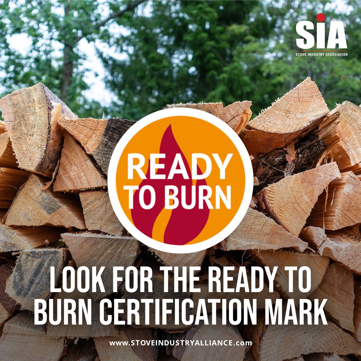 When choosing quality wood fuel, look for the ’Ready To Burn’ logo to ensure your wood logs are at or below 20% moisture content.⁣ ⁣ Never use chemically treated wood or burn waste on your stove ❌⁣ ⁣ Check out website for more info ⬇️⁣ ⁣ stoveindustryalliance.com