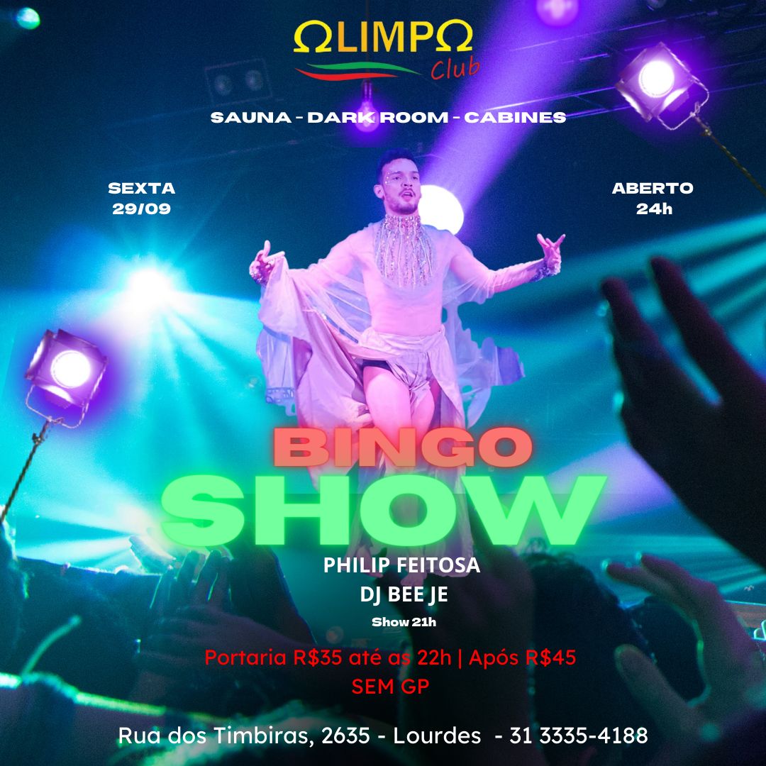 Hoje bingo show as 21hs