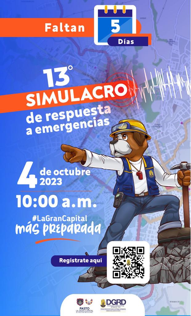 DGRDPasto's tweet photo. #AEstaHora 110.644 pers y  1.185 animales de compañía inscritos #13SimulacroPasto #LaGranCapital más preparada. https://t.co/ZvPMTHbLgx
@alcaldiapasto

@GERMANCHAMORRO1

@bomberospasto

@UNGRD

@Empopasto

@emaspasto2

@PoliciaPasto

@claudiaortegas

@PastoPositiva

@FHSP_Pasto https://t.co/bmI08076vn