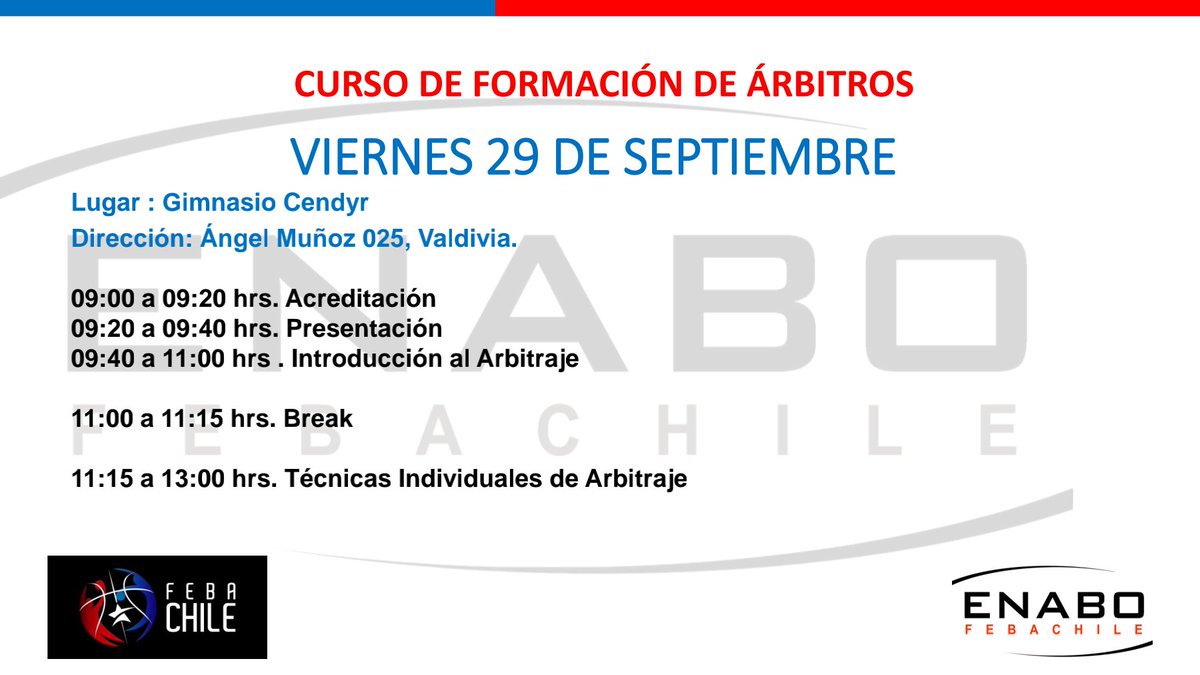 ENABO-FEBACHILE tweet media