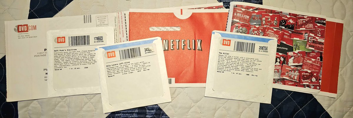 Lycan_blues's tweet image. Not sure if anything will be shipped out today for me but I have these three to enjoy for eternity. @dvdnetflix #getthroughmyqueue