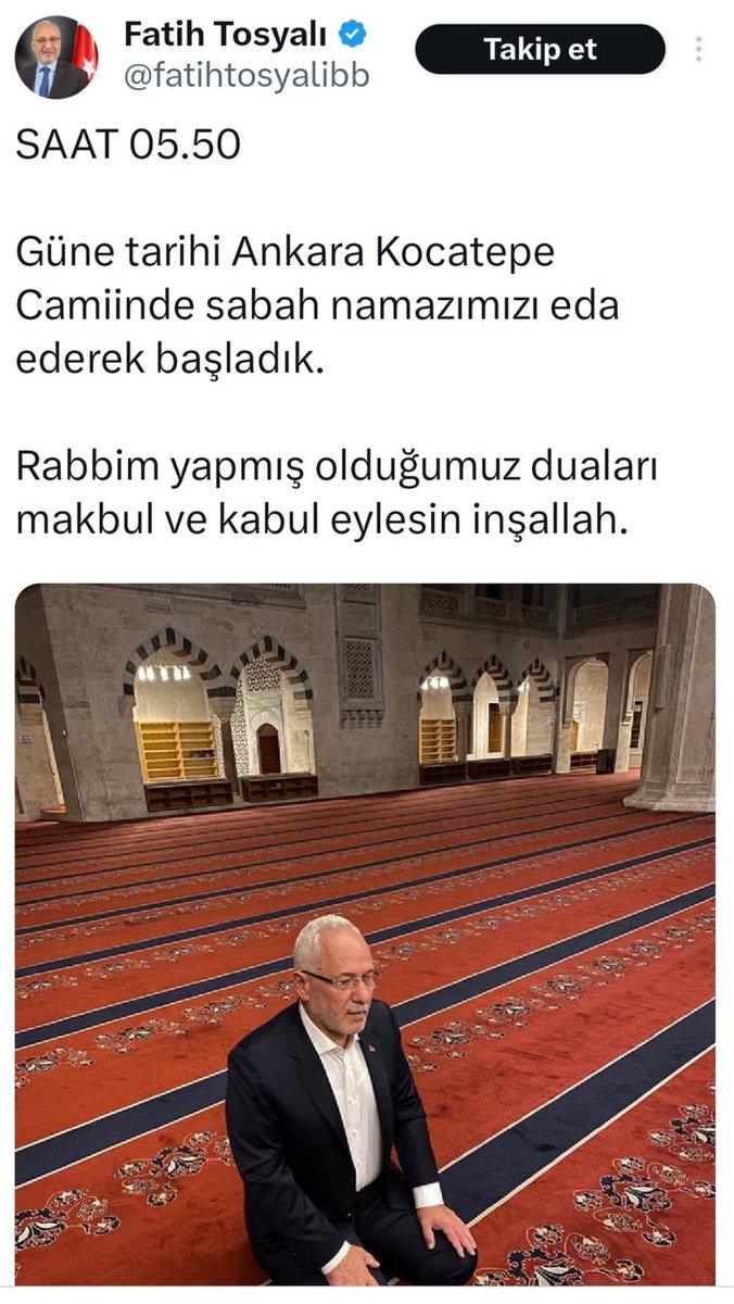 Yerel seçim yaklaşmaktadır ve Kocatepe tarihi cami değildir.