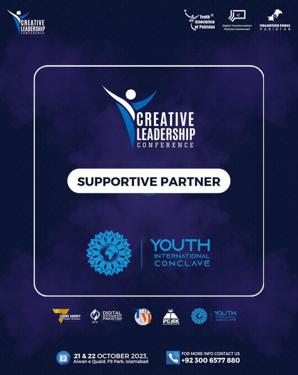 🌟<a href="/youthinconclave/">Youth International Conclave YIC</a> Collaboration with <a href="/CLCglobally/">Creative Leadership Conference</a>

<a href="/youthinconclave/">Youth International Conclave YIC</a> is delighted to announce the collaboration with <a href="/vforcepak/">Volunteer Force Pakistan</a> for the highly anticipated <a href="/CLCglobally/">Creative Leadership Conference</a>. This event is set to take place on October 21-22 in Islamabad

Event Link: shorturl.at/cAFP2

#YIC #Event