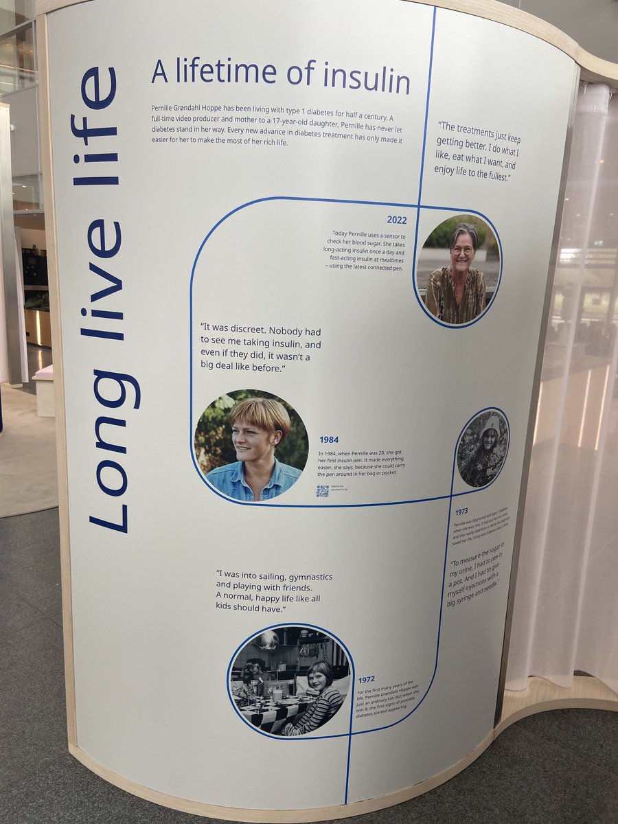 RebeccaJMGoss's tweet image. Fascinating and heartwarming visiting Novo this morning, and reading snapshots of some of the personal stories reflecting the many many many millions of people that their technologies and pioneering treatments have helped.